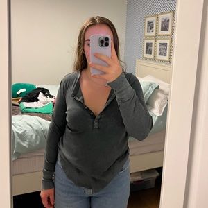 Aerie Henley Top